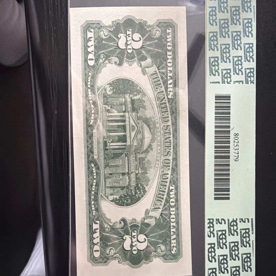 Fr 1512 1963 $2 Two Dollar RED 67 PPQ Superb Gem New PCGS GRADED - Image 4 of 4