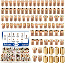 Tnisesm 102pcs 316 14 Brake Line Fittings Assortment Kit 64 Chars