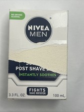 Nivea Men Sensitive Soothing Post Shave Balm - Alcohol Free - 3.3 FL OZ