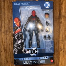DC Multiverse Red Hood Jason Todd  4 BAF Killer Croc Leg Mattel New Damaged Box