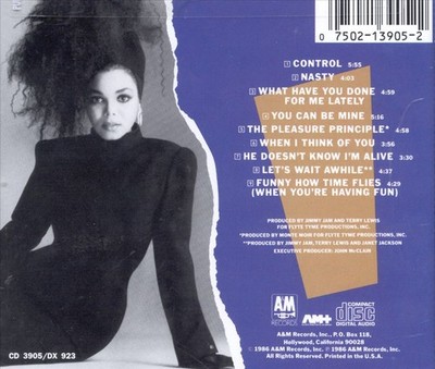 JANET JACKSON CONTROL NEW CD