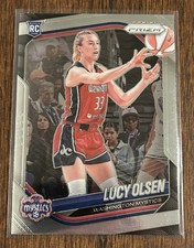 2025 Panini WNBA Prizm #104 Lucy Olsen RC  - Washington Mystics