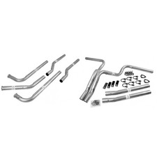 Dynomax 2.25 Header-back Exhaust System Aluminized Steel 89006