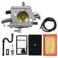 Carburetor For STIHL TS400 Concrete Cut-Off Saw  & Air Fuel Filter Line Hose Kit