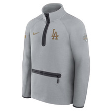 Los Angeles Dodgers Nike 2026 Gold Collection Tech Fleece Half-Zip Top Pullover