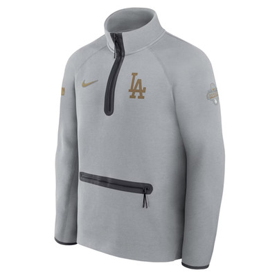 Los Angeles Dodgers Nike 2026 Gold Collection Tech Fleece Half-Zip Top Pullover