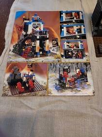 Lego Ninja Fire Fortress 3052 With Manual. Good Condition.