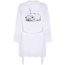 Kleiner Morgenmantel/Mops für Erwachsene "Schlafmops" (RO00127883)