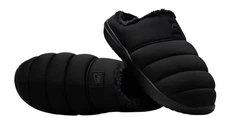 NEW Nike Men's Burrow SE Slipper, Comfort, Fleece-Lining, BLACK