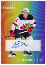 2025-26 Upper Deck Allure #RA-SN Stefan Noesen Full Rainbow Auto