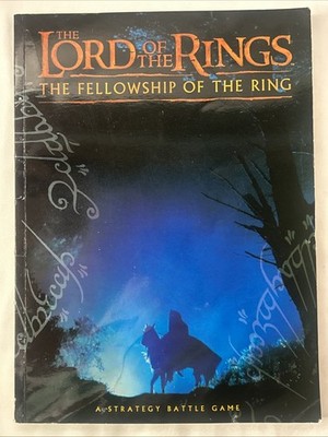 The Lord Of The Rings The Fellowship Of The Ring Strategy Battle Game Rulebook