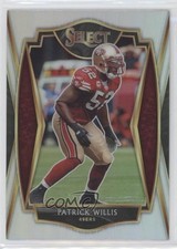 2020 Panini Select Premier Level Silver Prizm Patrick Willis #134 HOF m5e