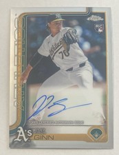 2025 Topps Chrome JT Ginn RC Auto Rookie Autographs SP Insert #RA-JTG