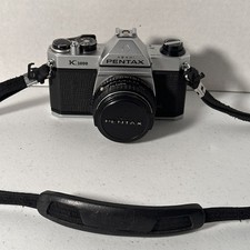 ASAHI Pentax K1000 SLR 35mm Film Camera with 50mm Lens and Strap
