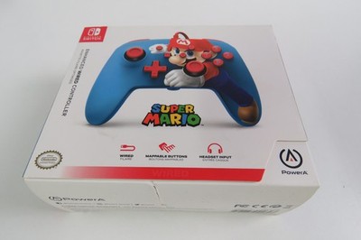 Power A - Super Mario - Enchanced Wired Pro Controller - Nintendo Switch - Neu !