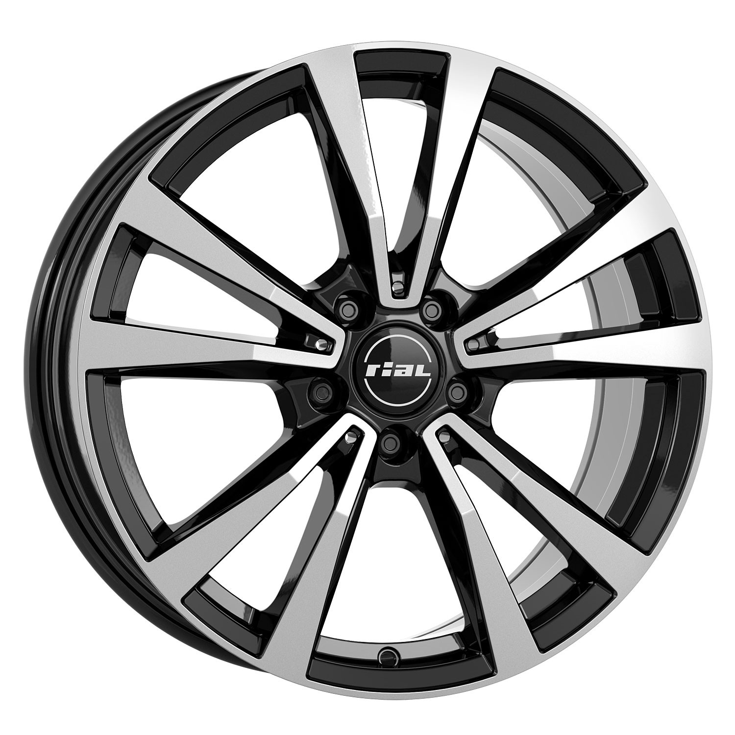 Rial Wheels M12 7.5Jx18 ET33 5x112 SWFP for AUDI A4 A5 A6 A7 A8 Q5 S4