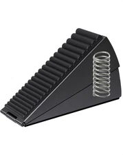 Large Door Stopper - Metal Door Wedge, Tall Door Stopper, Spring Rubber for Extr