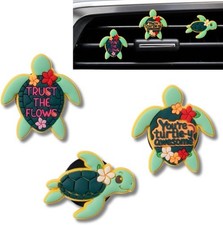 Car Vent Clips Set, Air Freshener Car Accessories for Women, 3 Pack Ocean Inspir