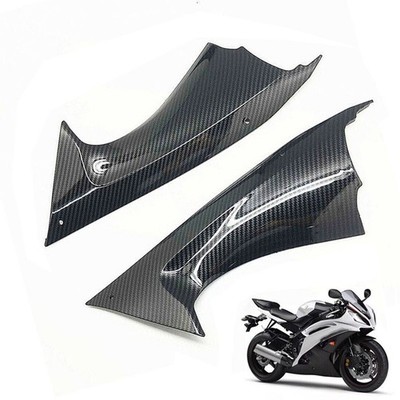 Side Air Duct Panel Left Right Pair Fairing Cover For Yamaha YZF R6 2008-2016