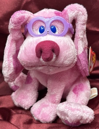 Vintage 2005 Ty Original Beanie Babies Magenta (Blue’s Clues) New With Tags