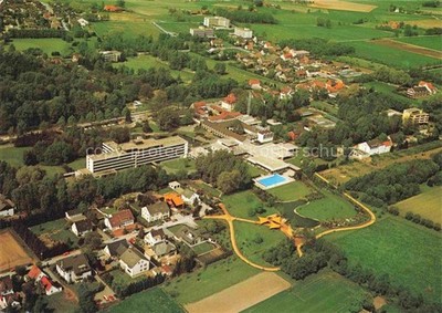 Bad Waldliesborn Umweltnische Das Heilbad im Gruenen Fliegeraufnahme
