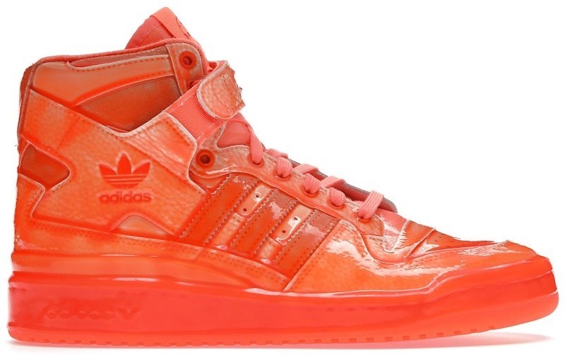 Size 12 - Jeremy Scott x adidas Forum High Dipped - Signal Orange