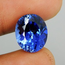 Certified 10 Cts Natural Ceylon Blue Sapphire Best Gemstone for her Ring
