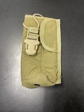 USGI Eagle Industries RLCS Khaki Tan Brown MBITR Radio Pouch Pocket MOLLE USED