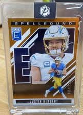 2025 Panini Donruss Elite - Spellbound Justin Herbert #34 Orange 45/199