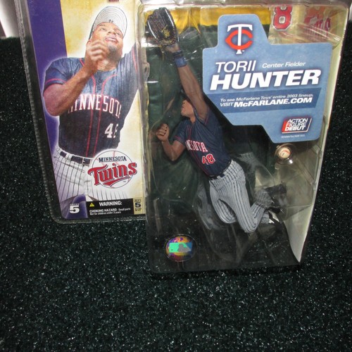 McFarlane 2003 Torii Hunter Minnesota Twins MLB Series 5 (rookie piece) - Picture 2 of 6