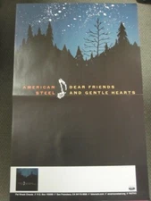 American Steel 2009 Dear Friends Fat Wreck Chords Poster Excellent New Old Stock