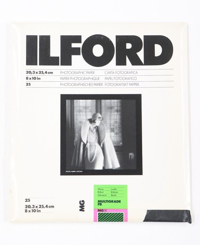 Papier Ilford MGIV FB Brillant - 8x10 Pouces - 50 Feuilles - Neuf