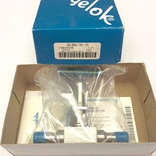 SWAGELOK SS-8BK-TK1-IN ALLOY 600 BELLOWS SEALED VALVE 1/2" FEMALE PCTFE STEM NEW