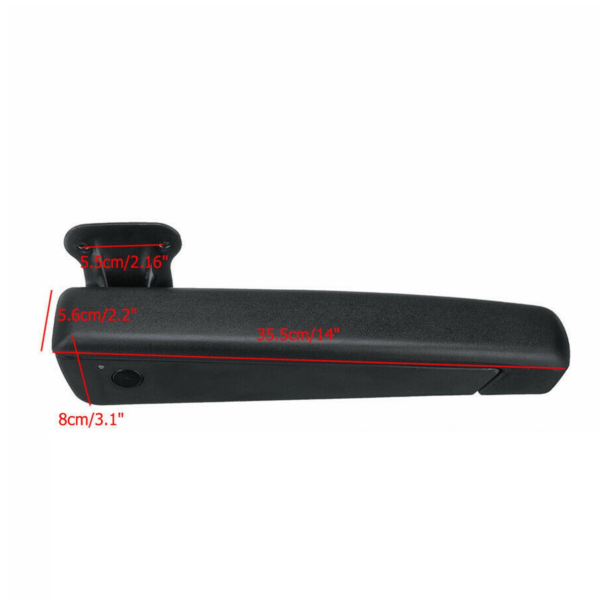 GEARZAAR Universal Truck Seat Armrest Pair - Adjustable Arm Rest For RV Boat Van