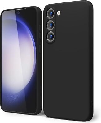 For Samsung Galaxy S24 FE S23 Silicone Case Shockproof Phone Cover Protect Film