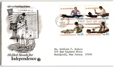 US FDC First Day Cover 1977 Skilled Hands for Independence