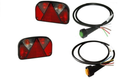 Aspöck Multipoint 2 MIT RFS - Leuchten Set - Leuchte R und L + Open End Kabel 3