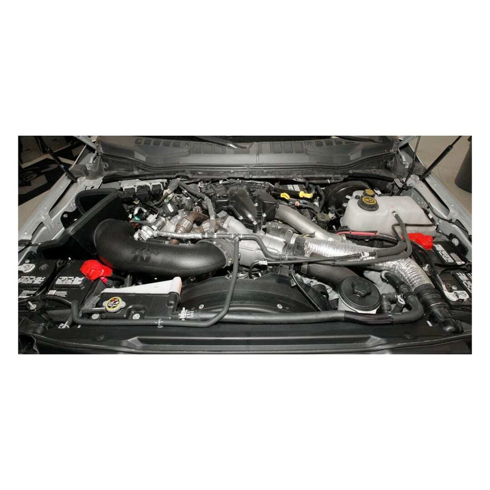 Sistema de admisión de aire K&N 57-2597 Performance para Ford F250/F350/F450 S-Duty 17-19 Foto 4 de 4