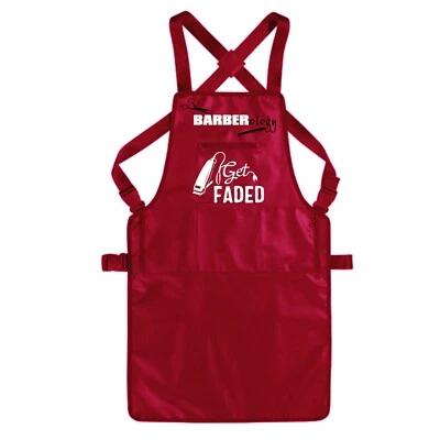 BARBEROLOGY Professional Barber uniform Jeans Apron, Haircut Apron, barber apron,Black Apron