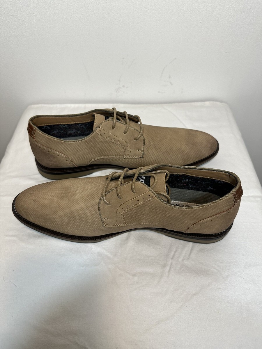 Steve Madden Men’s Beige Suede Oxford Shoes Size 10 STEVE MADDEN Voyagee Suede Oxford Shoes Beige Lace Men Size  main image 4