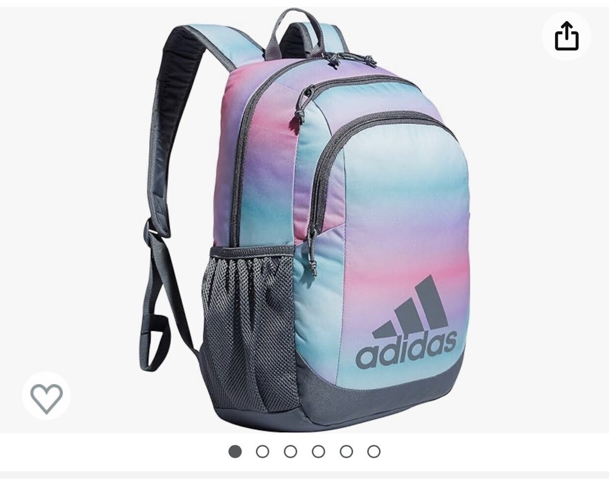 adidas backpack gray and purple Interval 29L, Silver Violet Purple/Grey Four/Interval, One Size youre going to need your gym clothes Purple Adidas Unisex Gotta Have