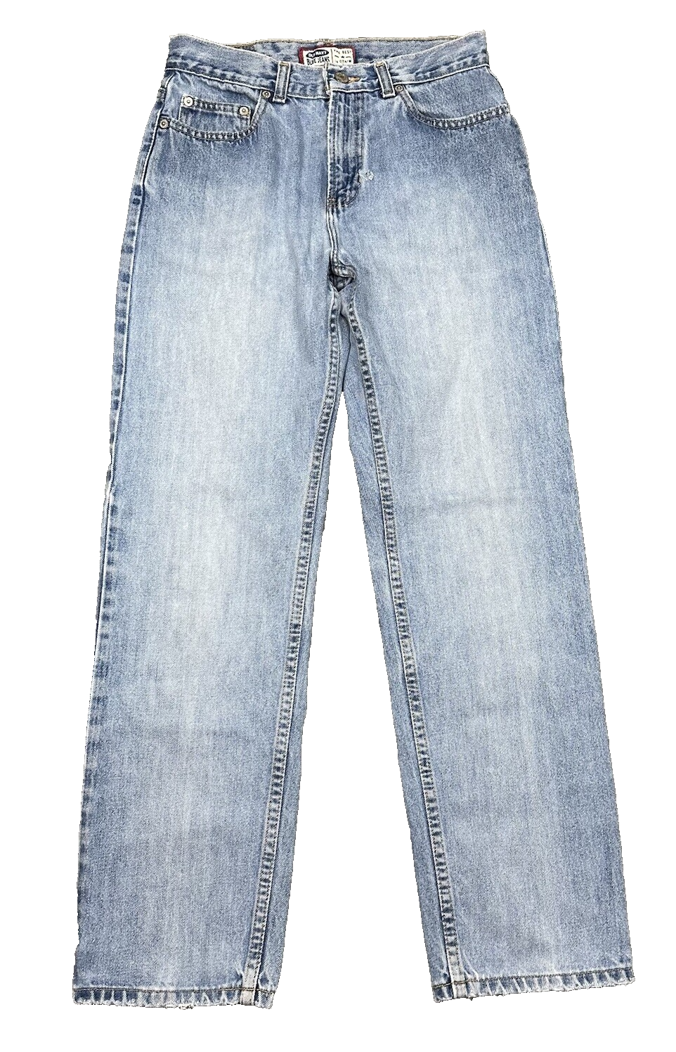 Vintage Old Navy Jeans Womens 6 Reg Blue Denim 28x29 Straight Y2K Grunge READ