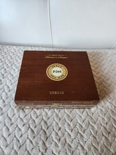 JC Newman Perla Del Mar Corojo Corona Gorda Empty Wooden Cigar Box 8⅛x7x2⅝ JC Newman Perla Del Mar Corojo Corona Gorda Empty Wooden Cigar Box 8⅛x7x2⅝