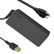 65W AC Charger Square Tips Adapter for Lenovo ThinkPad 11e Yoga 2nd 3rd 5th Gen