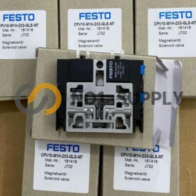 FESTO-CPV10-M1H-2X3-GLS-M7 161416 1PC NEW Air Solenoid Valve