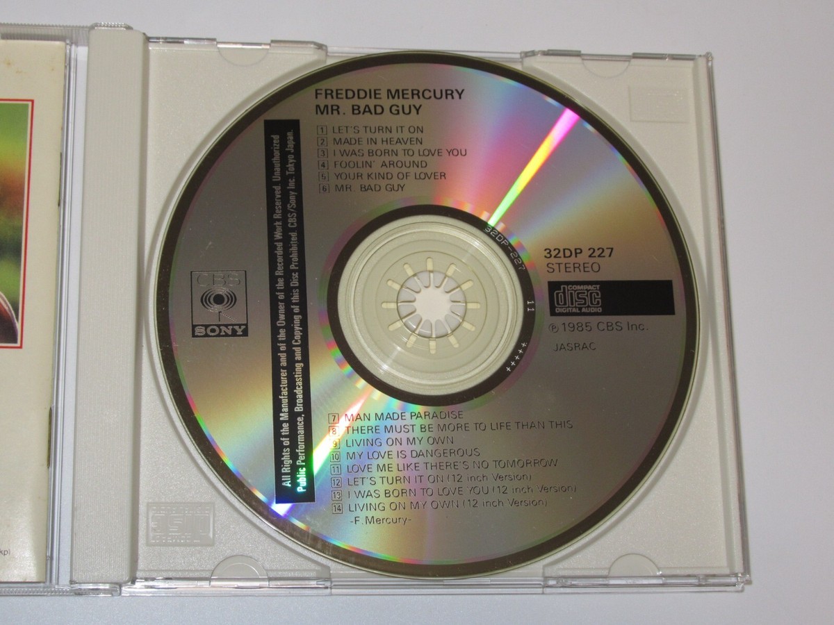 ポップス+ロック(洋楽) CD Freddie Mercury Mr. Bad Guy 32DP227 CBS/Sony /00110 Amazon.com: Mr Bad Guy: CDs & Vinyl
