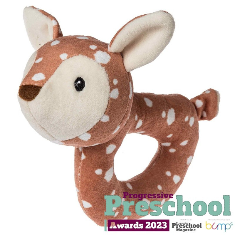 Mary Meyer Leika Little Fawn 6″ Soft Toy Rattle baby toy deer rattles baby toys