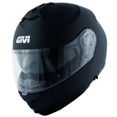 Casque Modulable Moto GIVI HX20 Noir Mat Taille S Matt Black X20 Helmet Casque - Photo 1/4