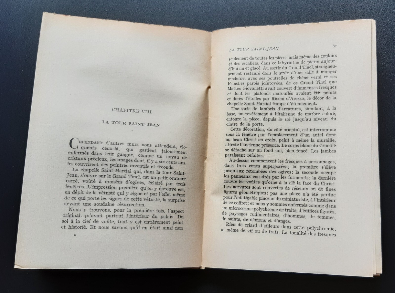 Postage Augagneur Dedication Jean Gallotti The Palace Of Popes 1949 Calmann -