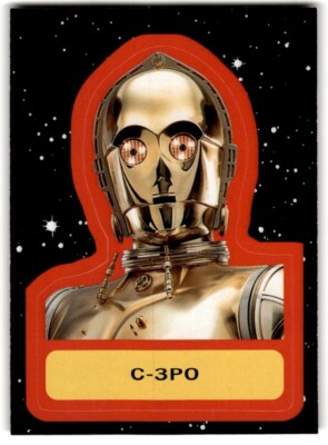2019 Topps Star Wars Journey to the Rise of Skywalker Sticker C-3p0 #CS-8